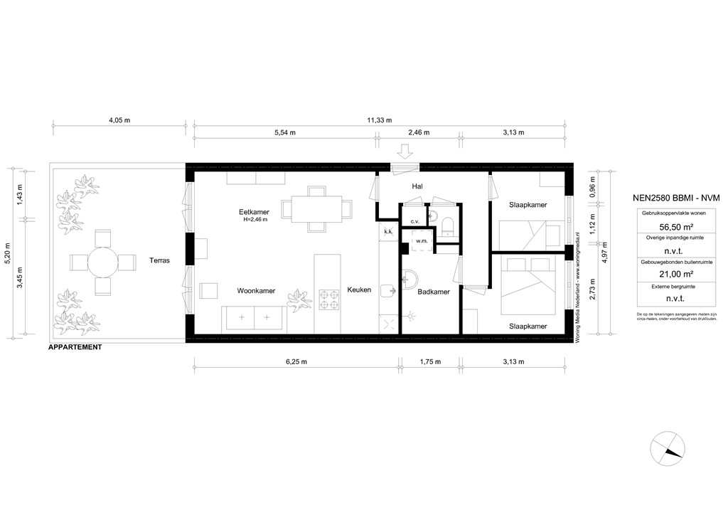 mediumsize floorplan